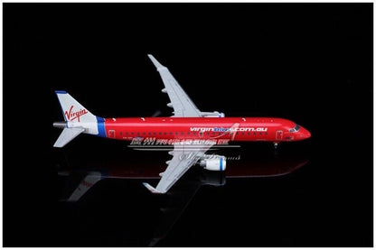 1:400 JC Wings Virgin Blue Embraer ERJ-190AR Airplane Diecast Aircraft Model