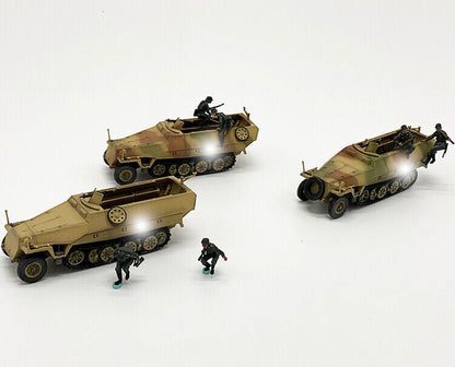 ARTISAN 1/72 sd.kfz.251 Semi-tracked armored Conveyor Tank Camo Finished Model
