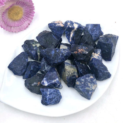 Quartz Crystal Rock Natural Lapis Lazuli Raw Rough Healing Stones Specimen 2-3cm