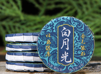 Ancient Tree White Tea Yunnan Moonlight Beauty White Peony Xiao Tuo Tea Cake