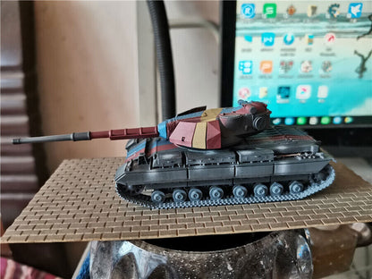 Homemade 1/72 British Super Conqueror Military Tank Camouflage Model Finished