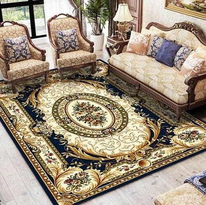 Europe Nodric Carpets Room Carpet Flower Sofa Rug Floor Mat Palace Soft Rugs ##