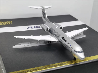1:200 Geminijets Alliance FOKKER70 Passenger Airplane Diecast Aircraft Model