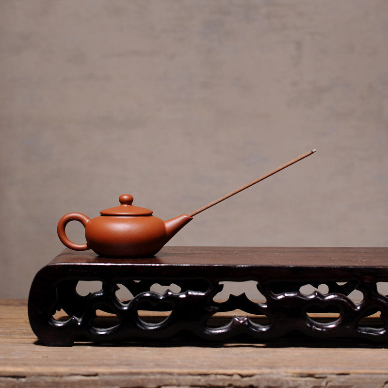 Mini Tea Pot Yixing Zisha Purple Clay Tea Pet Xishi Pot Mini Size Decoration