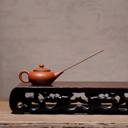 Mini Tea Pot Yixing Zisha Purple Clay Tea Pet Xishi Pot Mini Size Decoration