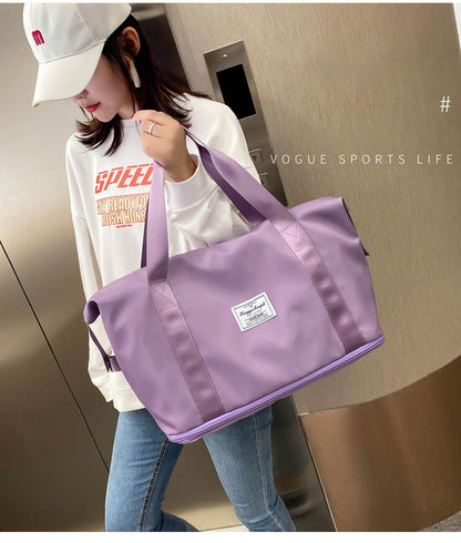 Folding Storage Bags Large Capacity Multifunctional Oxford Waterproof Handbags
