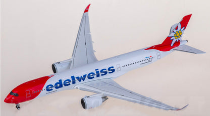 1:200 GeminiJets Edelweiss Air Airbus A350-900 N910DN Diecast Aircraft Model