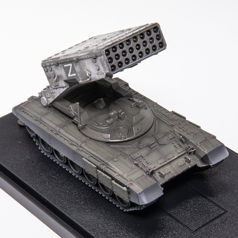 1/72 Russian TOS-1 flamethrower tank Finished product model