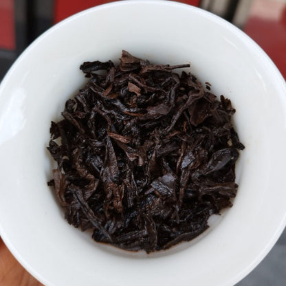 2003 Yunnan Old Pu-erh Tea Cooked Aged Banzhang Puer Brick Tea 500g Ripe