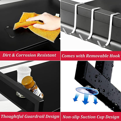 Kitchen Microwave Oven Metal Shelf Rack Adjustable Stand Organizer Storage AU