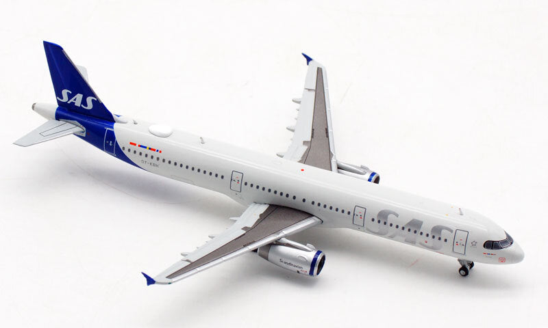 JC Wings SAS Scandinavian AIRBUS A321 OY-KBH 1/400 diecast plane model aircraft