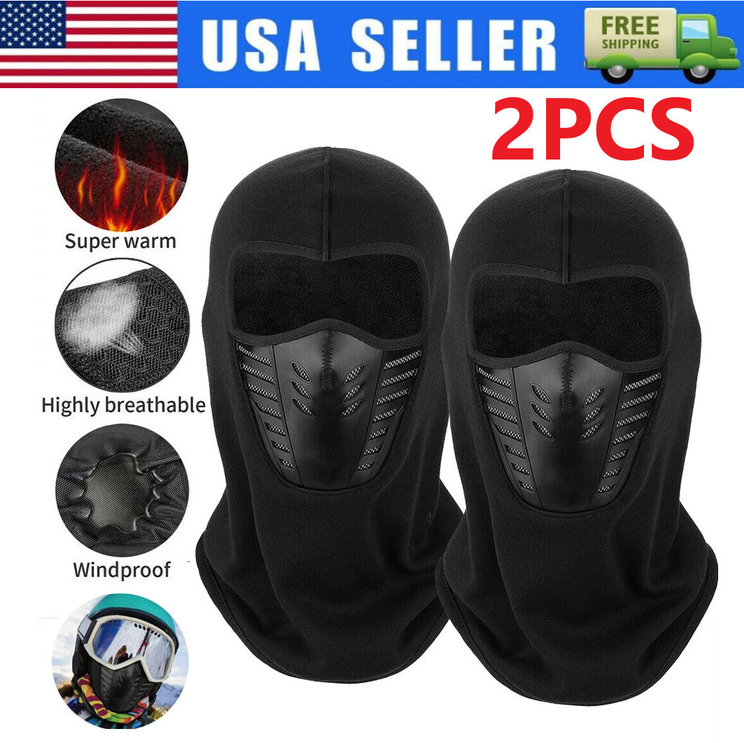 Winter Balaclava Full Face Mask Thick Fleece Thermal Windproof Ski Mask for Men