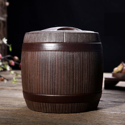 Sealed Tea Jar With Lid Real Yixing Zisha Duan Clay Canister For Loose Tea China