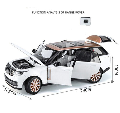 1:18 Land Rover Range Rover Diecast Model Car SUV Vehicle Toy Collection Gift