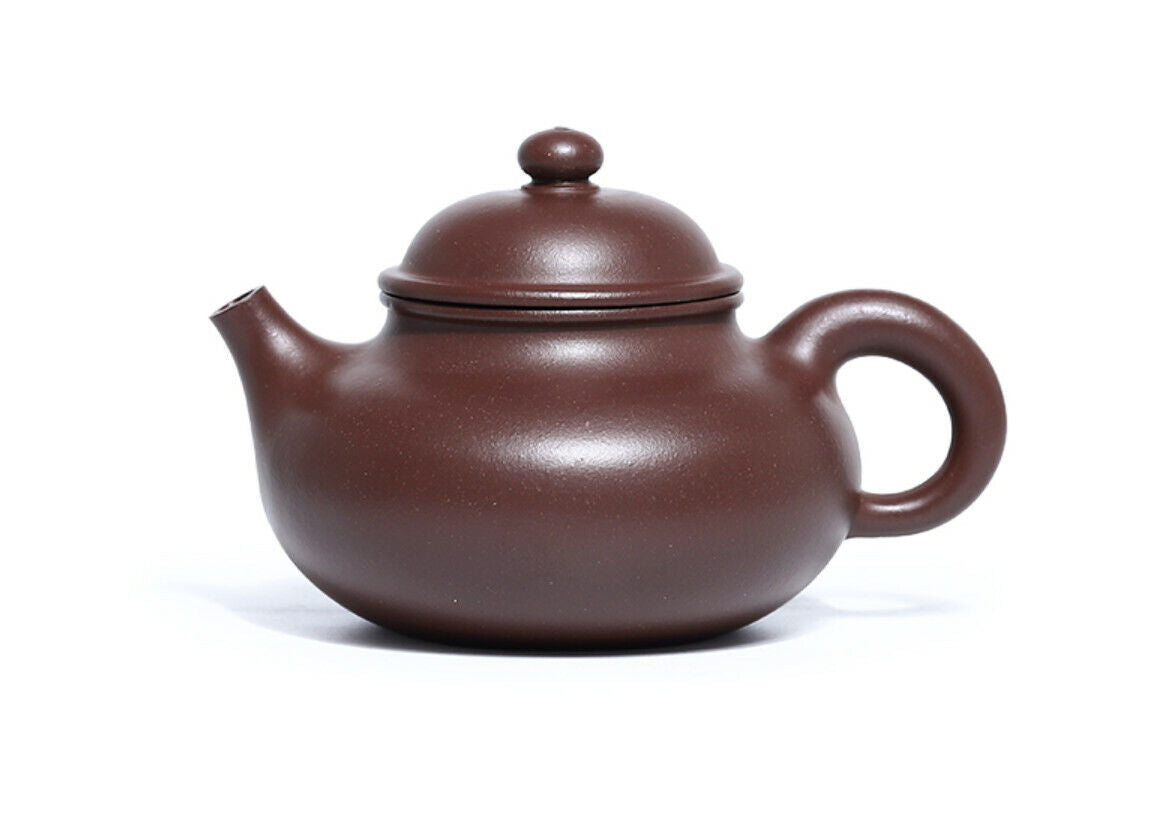 200cc chinese Yixing Handmade Zisha teapot Purple Clay RongTianGongfu Hu Tea Pot