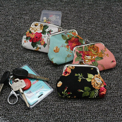 Lady Small Wallet Women Coin Purse Cute Wallet Purse Clutch Pouch Bag Card Key