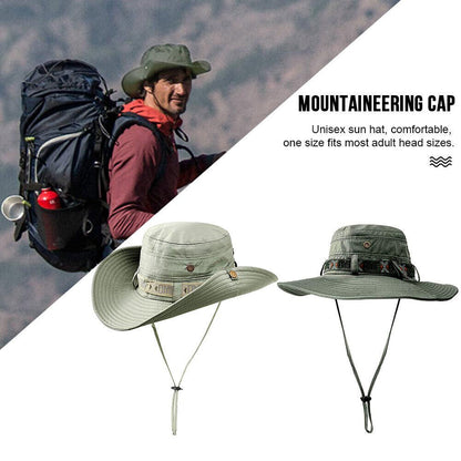 Bucket Hat Cap Cotton Fishing Boonie Brim visor Men Sun Safari Summer Camping