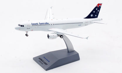 1:200 InFlight Ansett Australia AIRBUS A320 Passenger Airplane Diecast Model