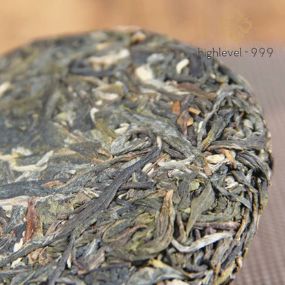 100g Raw Pu'er Tea Cake Yunnan Menghai Kunlu Mountain Ancient Tree Compressed