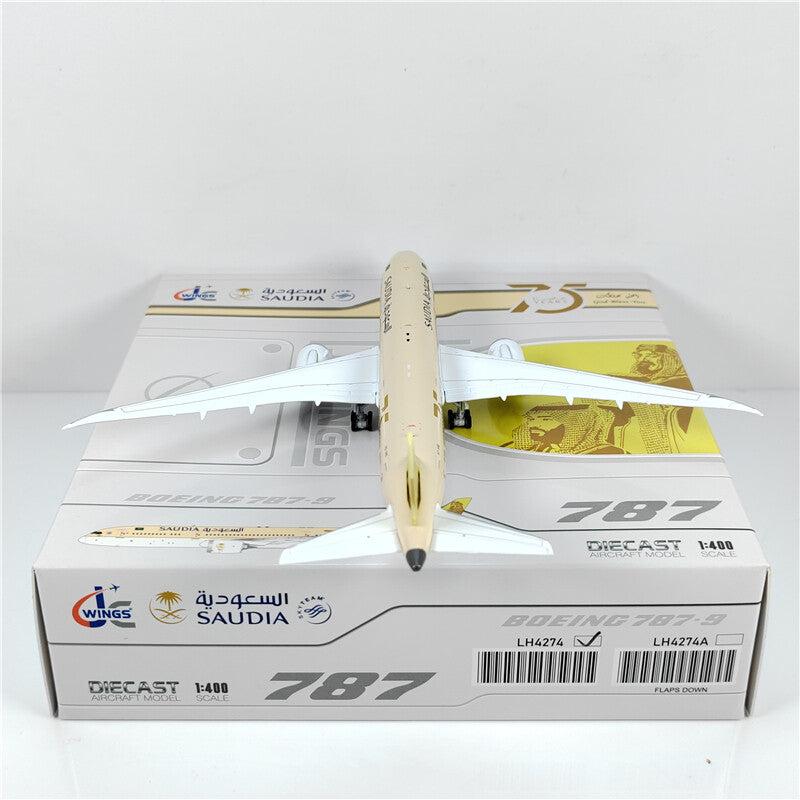 1:400 JC Wings SAUDIA BOEING B787-9 Passenger Airplane Diecast Aircraft Model