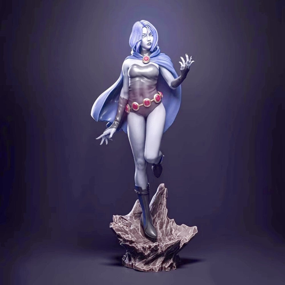1/18 resin figure model kit Fantasy Woman Hero 3D Printing Unassembled Unpainted