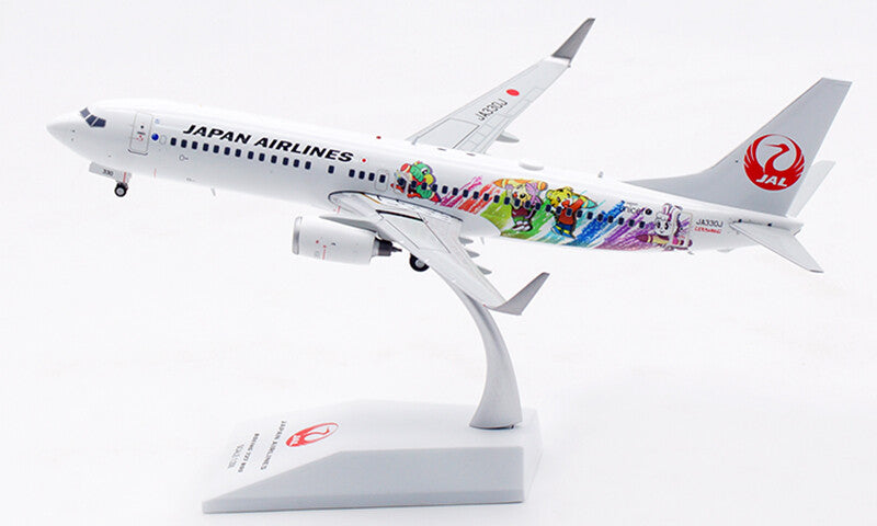 1:200 JC Wings JAPAN AIRLINES BOEING B737-800 Airplane Diecast Aircraft Model
