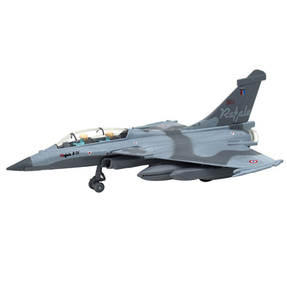 1/100 Air Force Rafale B Camouflage Alloy Fighter Aircraft Model Plane
