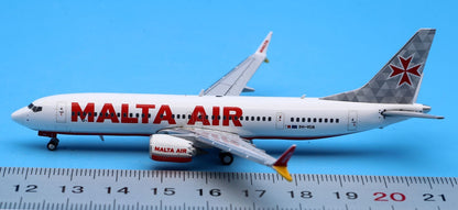 JC Wings 1:400 Malta Air Boeing B737 MAX 8 Diecast Aircraft JET Model 9H-VUA
