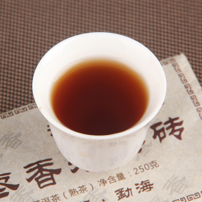 Puerh Tea Ripe Tea Brick Tea Date Fragrant Brick Big Leaf Old Tea Tea