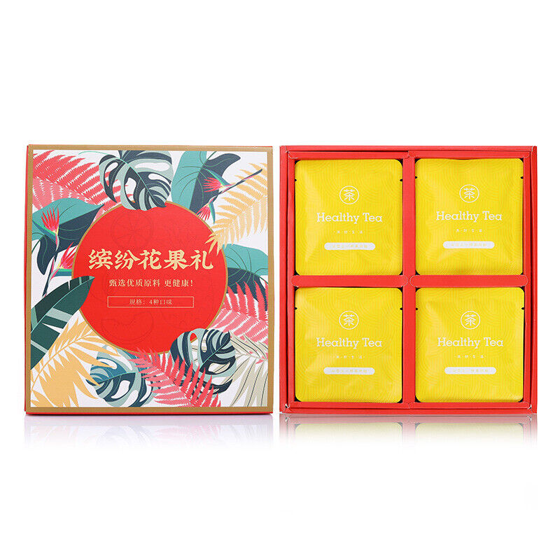 20 Bags Flower and Fruit Tea Honey Peach Oolong Flower Tea White Peach Oolong