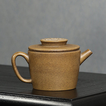 Chinese Tea Pot Hand Carved Junlun Pot Real Yixing Zisha Clay Kungfu Tea Pot New