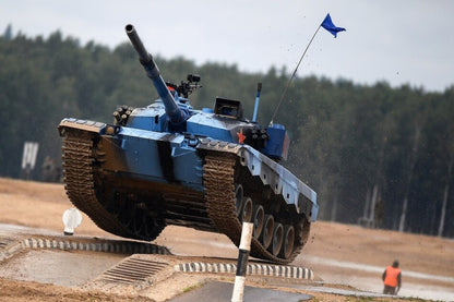 1/72 China ZTZ-96B main battle tank Type 96 tank blue and black camouflage model