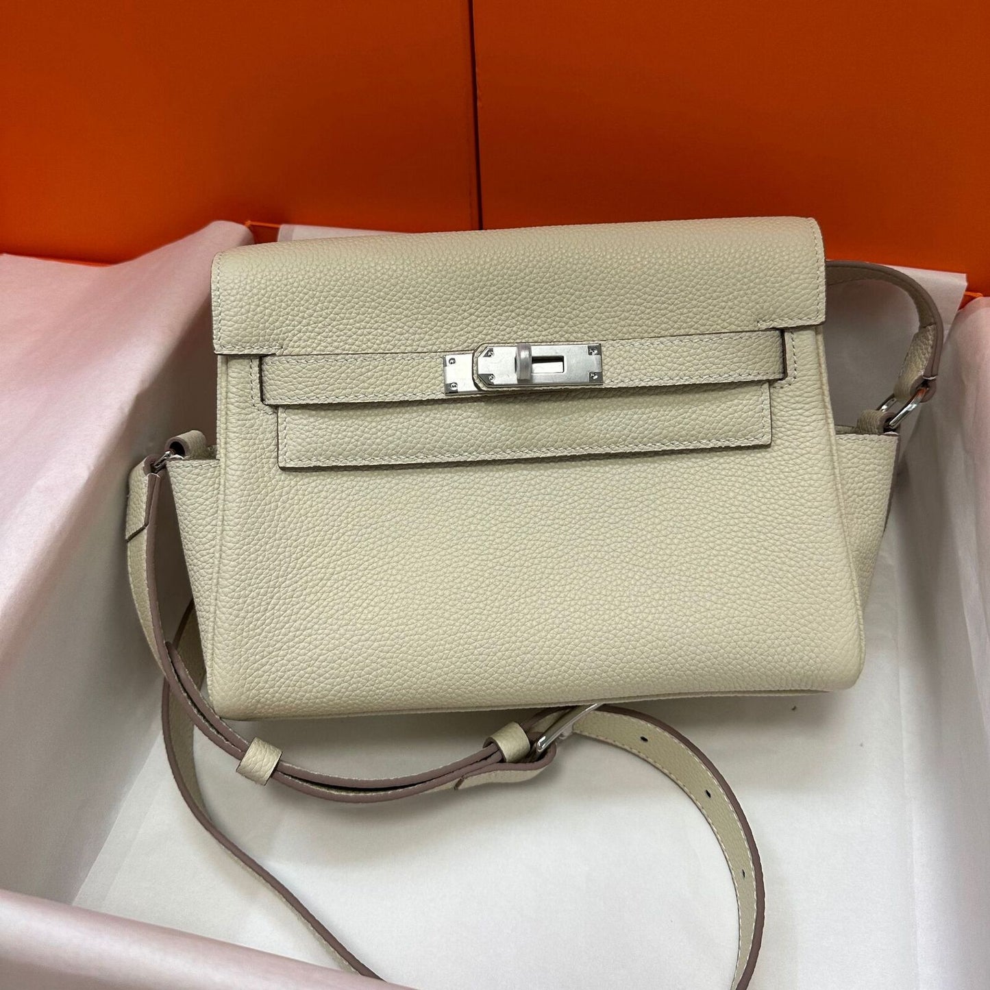 Genuine Cowhide Leather Shoulder Bag Flap Clutch Purse Crossbody Satchel Fashion