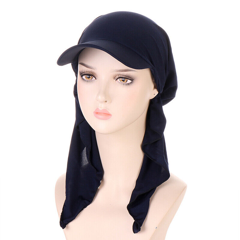 Women's Hats Muslim Hijab Baseball Cap Turban Hat Headscarf Sun Hats Scarf Caps~