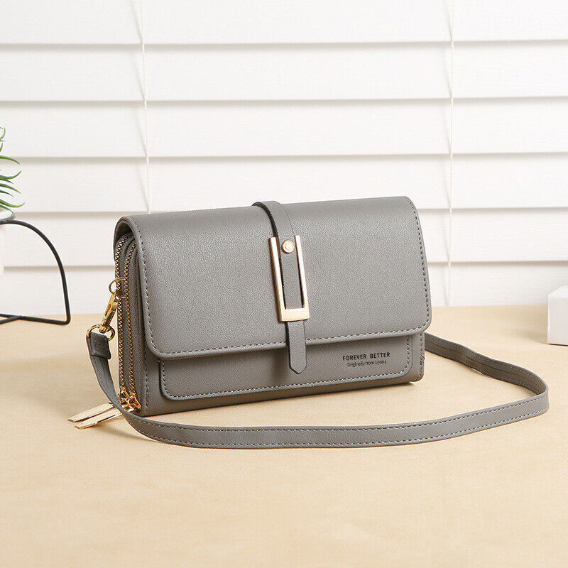 Crossbody Bags for Women Girl PU Leather Purses Handbags Letter Print Bag