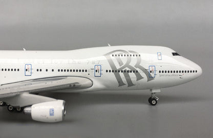 Phoenix for Rolls Royce for Boeing 747-200 N787RR Old painting 1/400 Plane Model