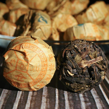 100g Laocang Mini Raw Puer Tuocha Glutinous Aroma Rice Sheng Puer Tea Tuo Cha