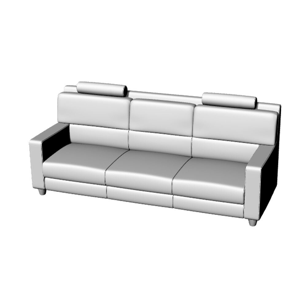 Yao's Studio LYT87257 1/87 Scene Model Three-seat Sofa