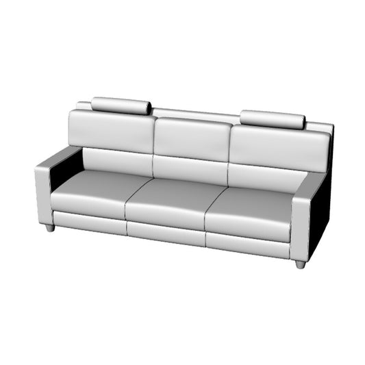 Yao's Studio LYT87257 1/87 Scene Model Three-seat Sofa