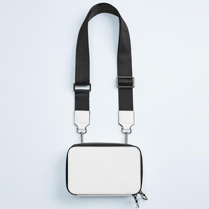 Casual Bag Shoulder Crossbody Fashion Leather Wide Shoulder Strap Messenger Bags