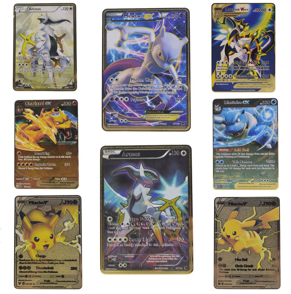 Pok é mon Super Dream Al Zeus Pet Elf Pocket Monsters Metal Card