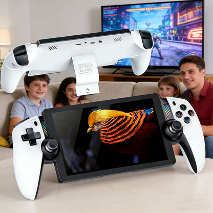 Classic Retro 3D Dual Joystick 7-Inch Gaming Console with Large PS2 Game Support