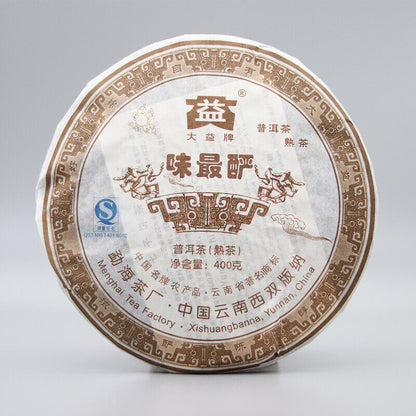 WEI ZUI YAN * 2007 Year Menghai Dayi Aged Pu-erh Ripe Shu Puer Pu Er Tea 400g