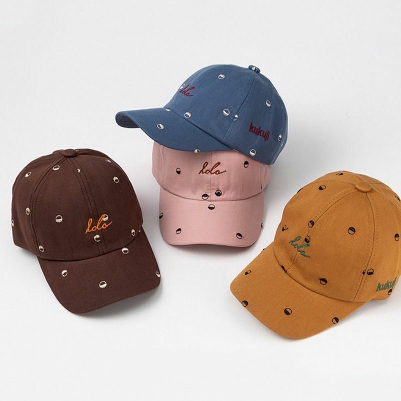 Baby Hats Letter Printing Soft Cotton Adjustable Baseball Caps Children Snapback