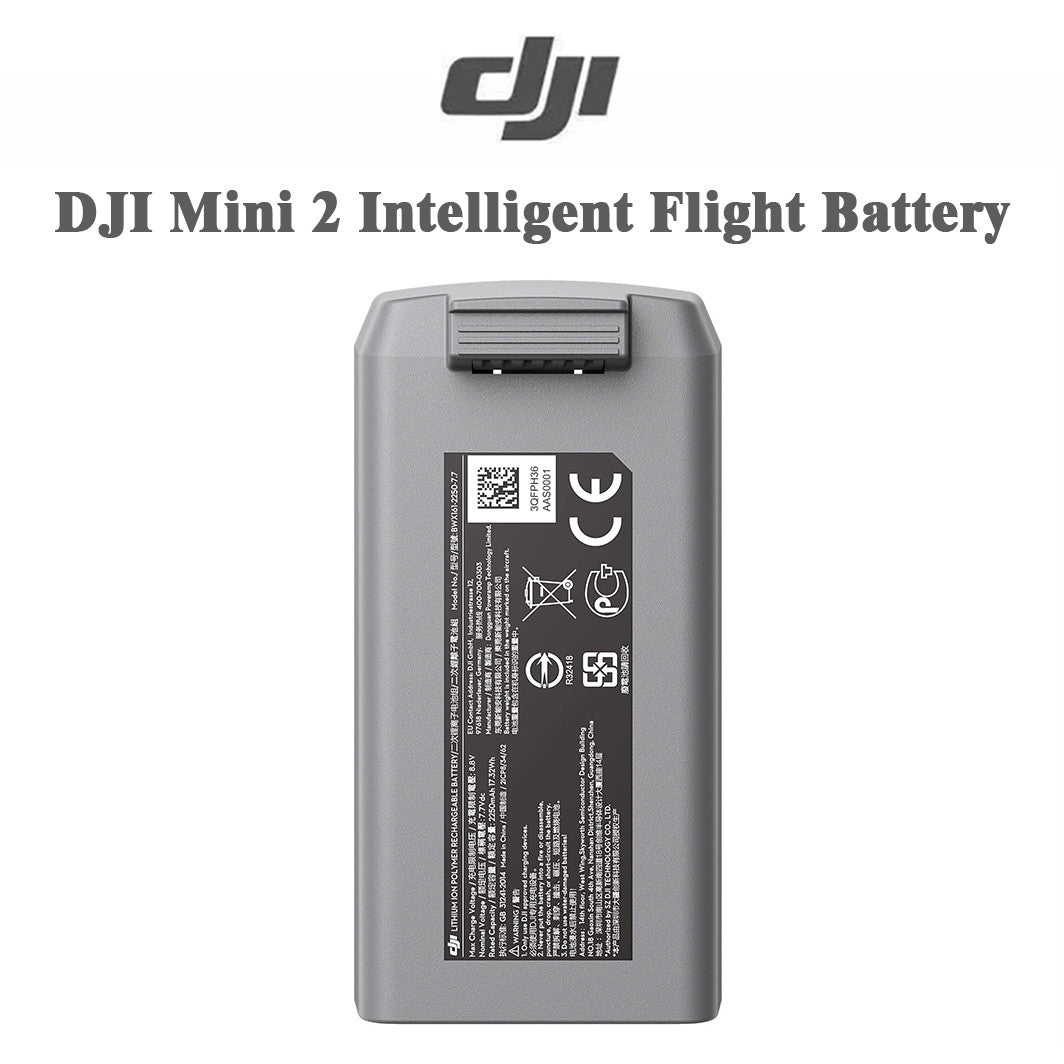 2 PCS DJI Mini 2 Intelligent Flight Batteries– 31min Flight Time for Mini2/SE/4K