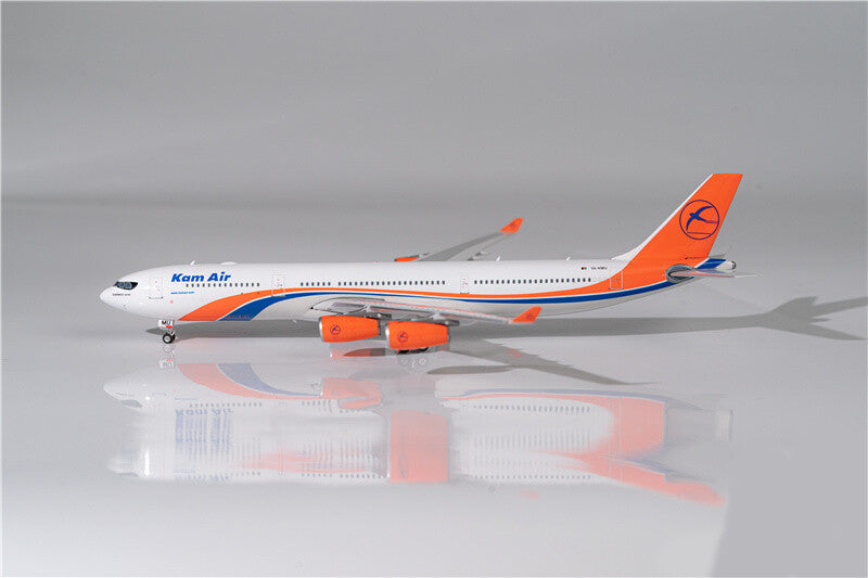 Phoenix Kam Air For Airbus A340-300 YA-KMU 1/400 DIECAST plane Pre-built Model