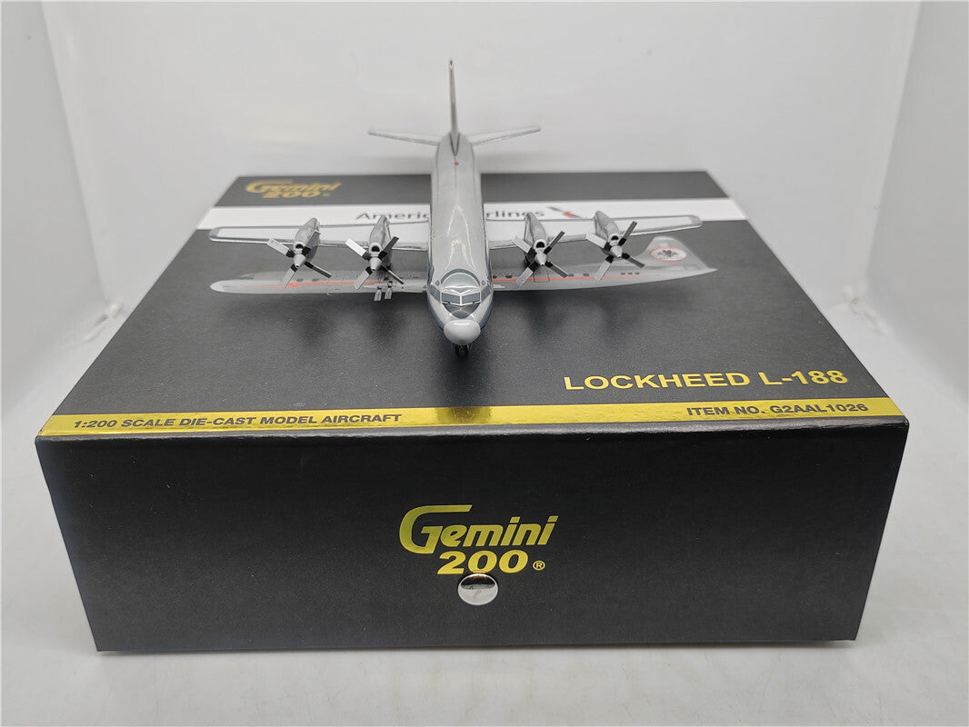 1:200 Geminijets American Airline LOCKHEED L-188A Plane Diecast Aircraft Model