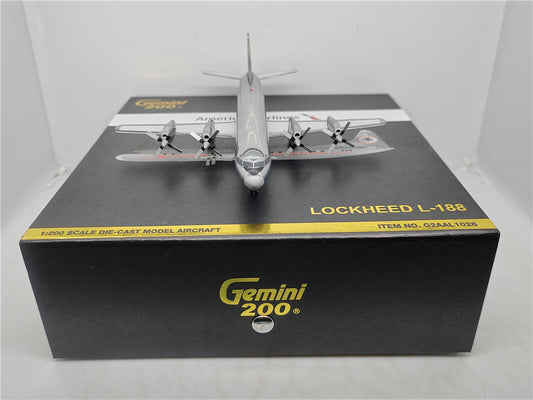 1:200 Geminijets American Airline LOCKHEED L-188A Plane Diecast Aircraft Model