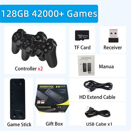 X9 64-256GB TV game console PSP retro home game console PS1 arcade game console