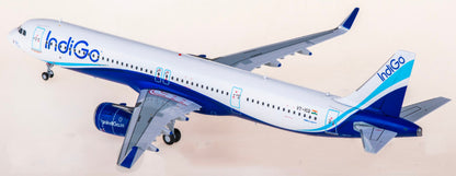 1:200 JC Wings Indigo Airbus A321neo Passenger Plane Diecast Aircraft Model
